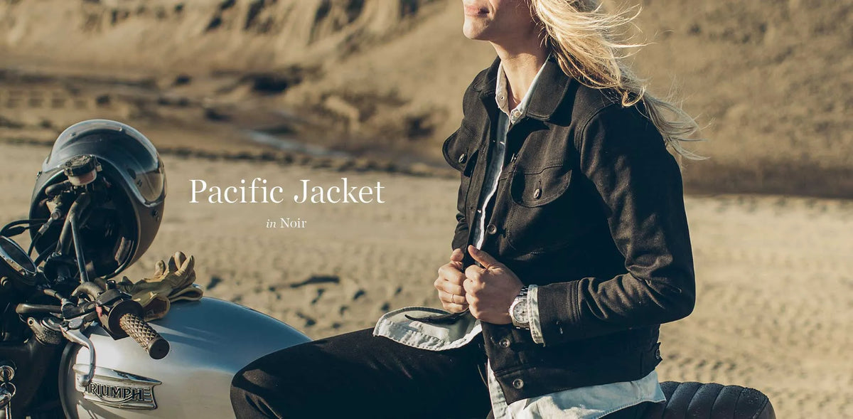 The Pacific Jacket in Noir