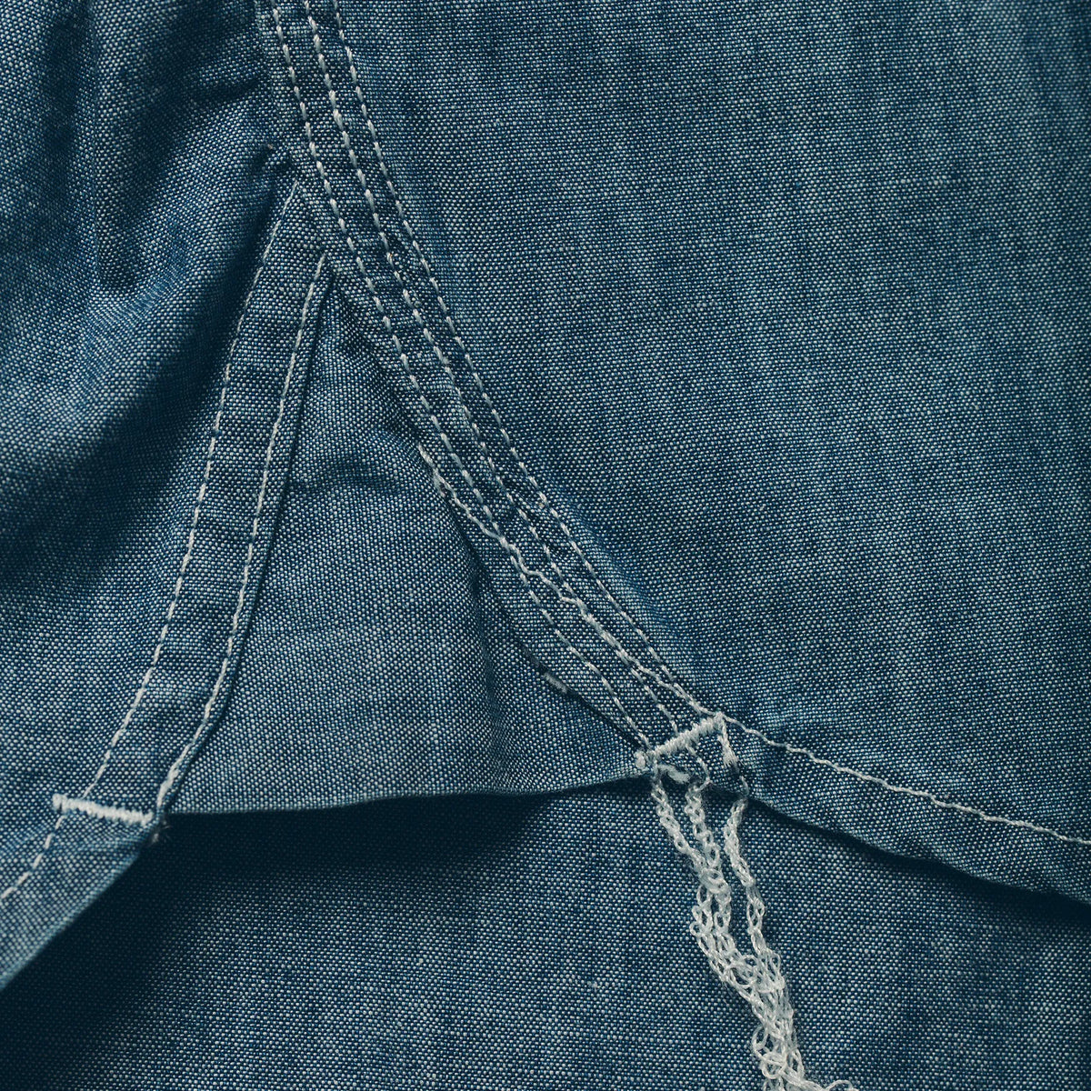 The Utility Shirt in Sea Washed Chambray