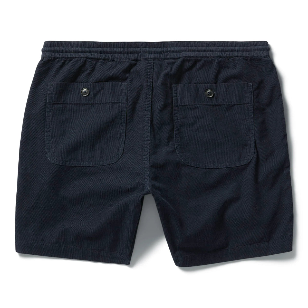 The Apres Short in Dark Navy Pinwale