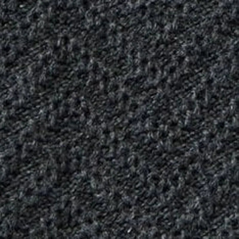 The Button Down Polo in Charcoal Herringbone