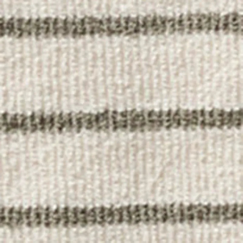 The Adams Crew in Cilantro Stripe Reverse Terry