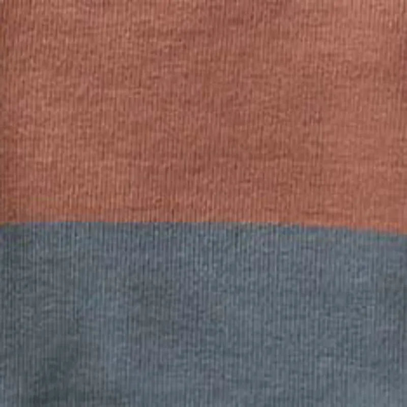 The Rugby Shirt in Faded Brick Stripe