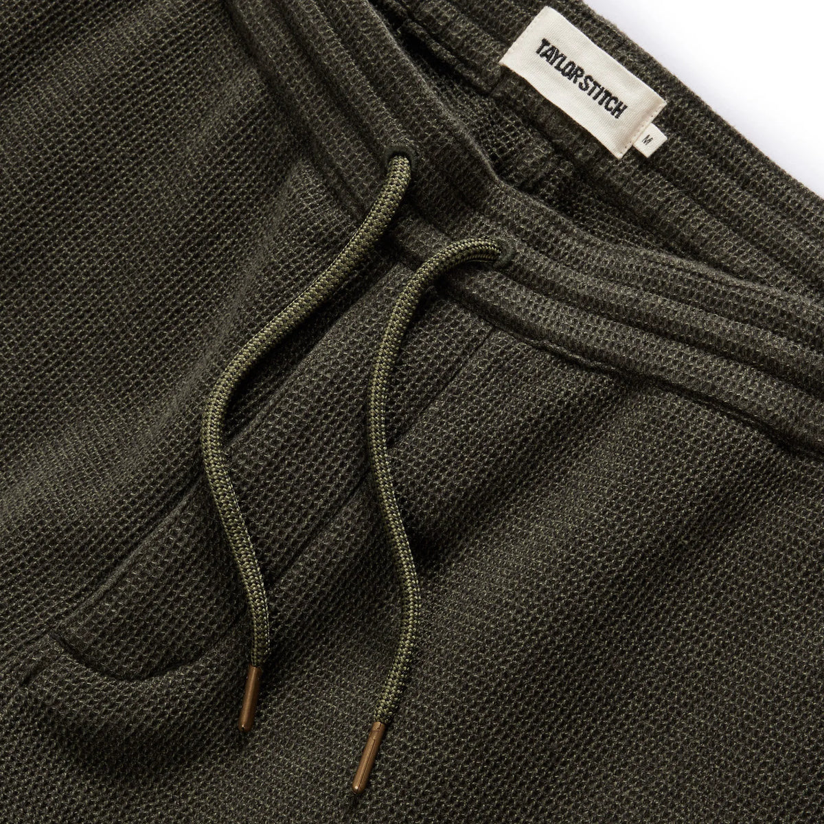 The Apres Short in Army Waffle