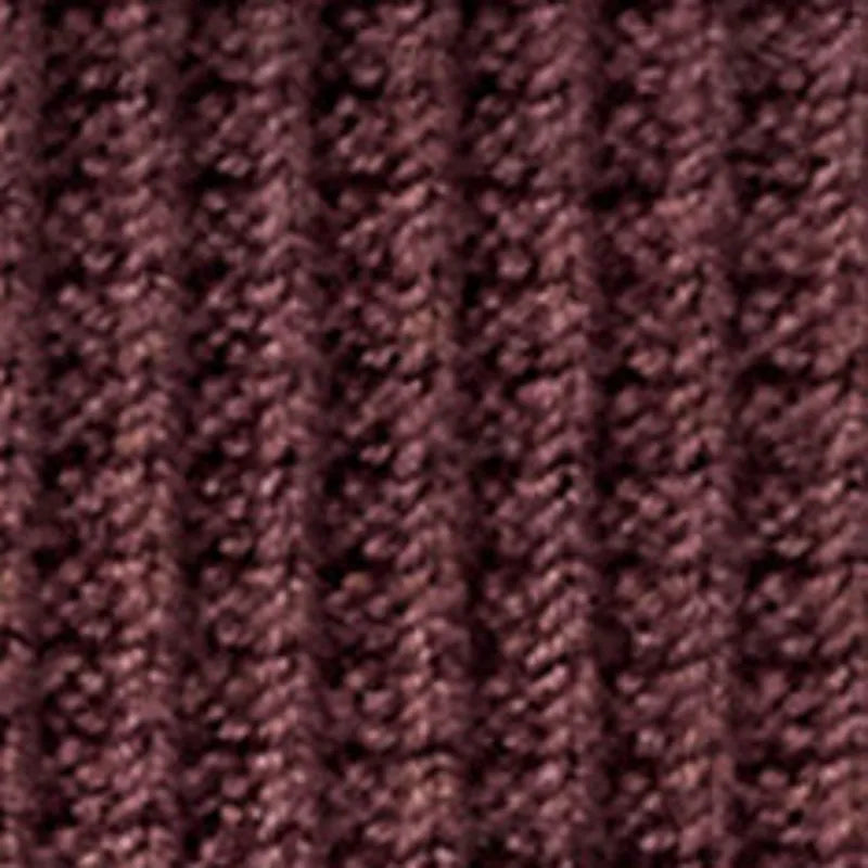 The Waffle Sock in Burgundy