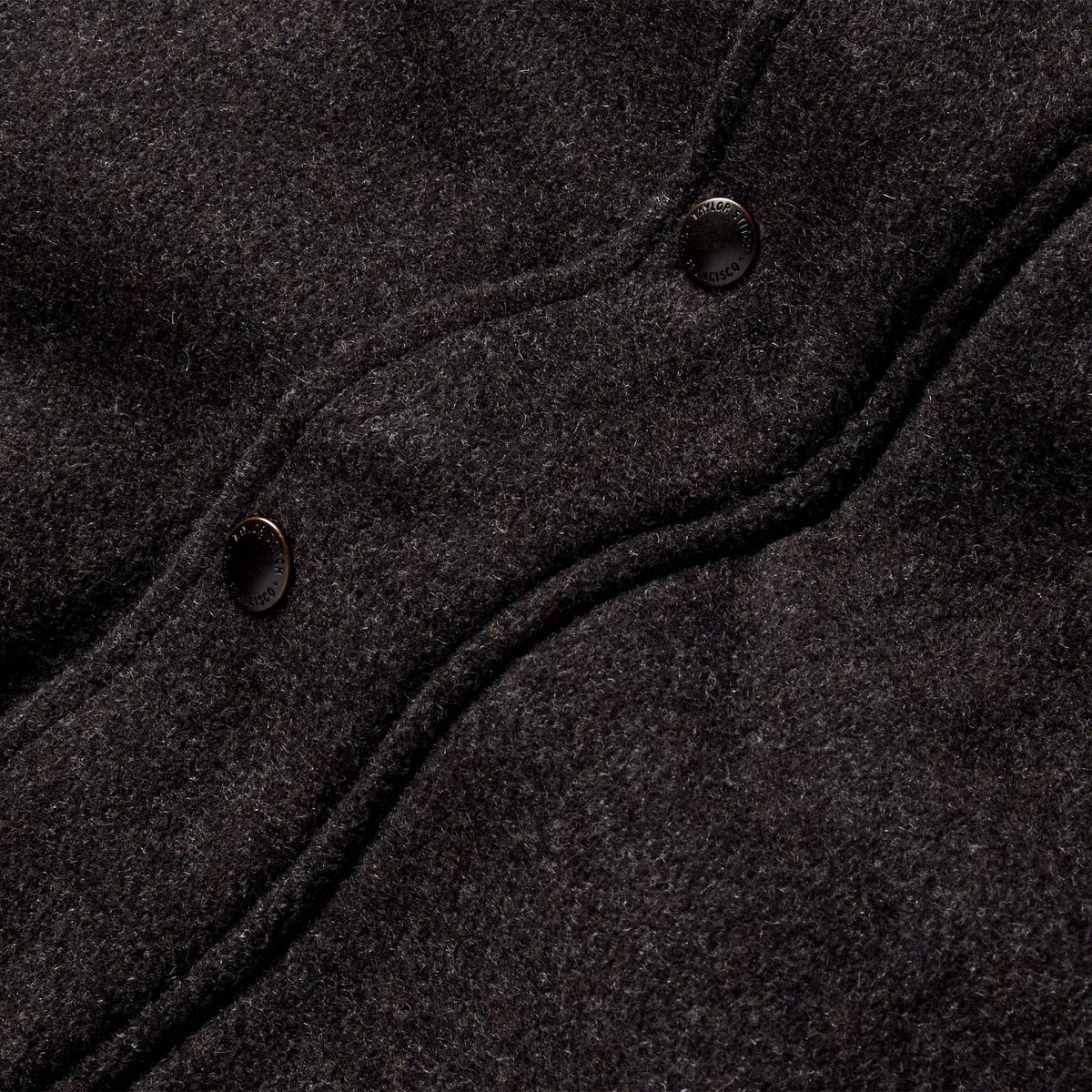 The Bomber Jacket in Espresso Marl Wool