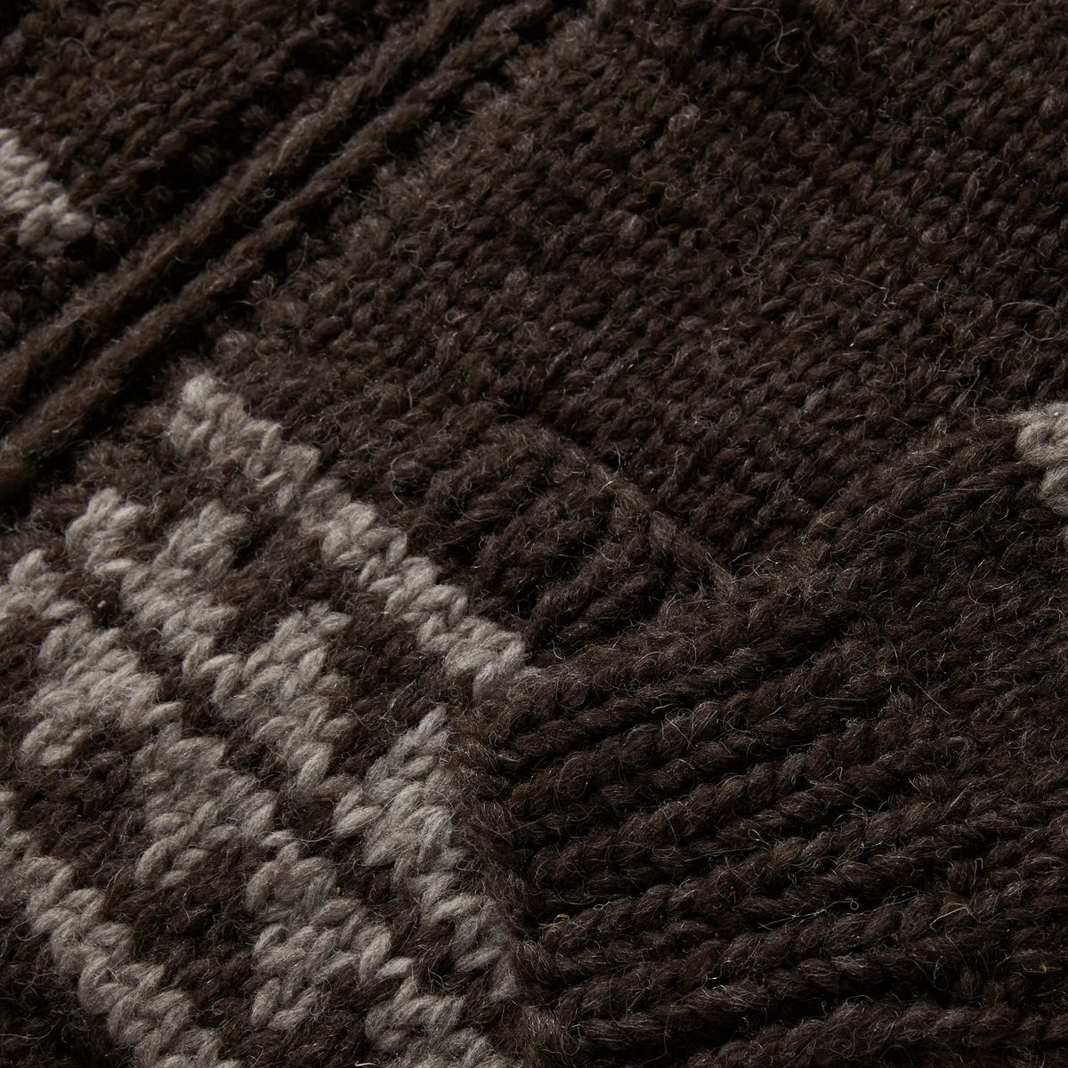 The Seawall Hand-Knit Sweater in Mahogany