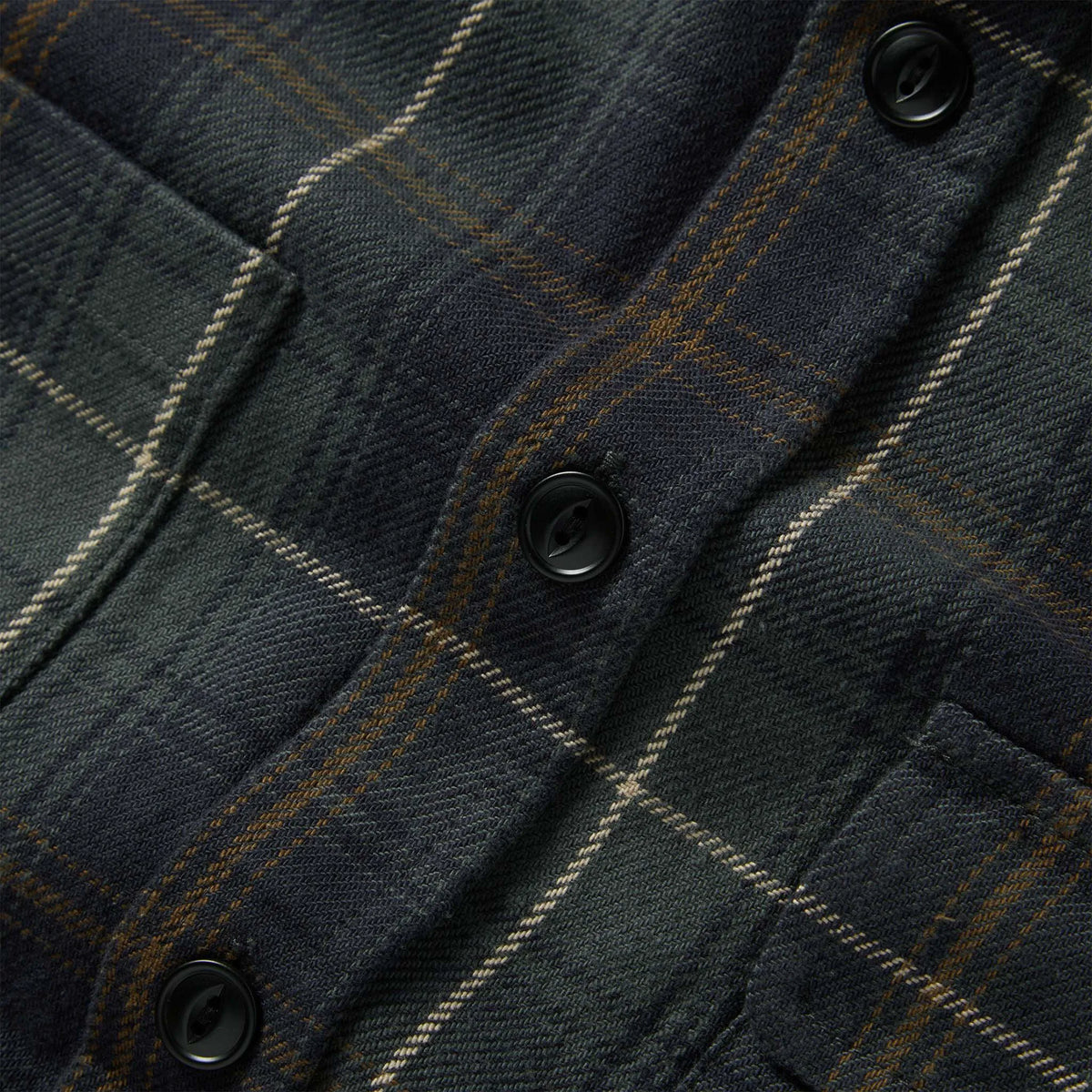 The Moto Utility Shirt in Shale Plaid
