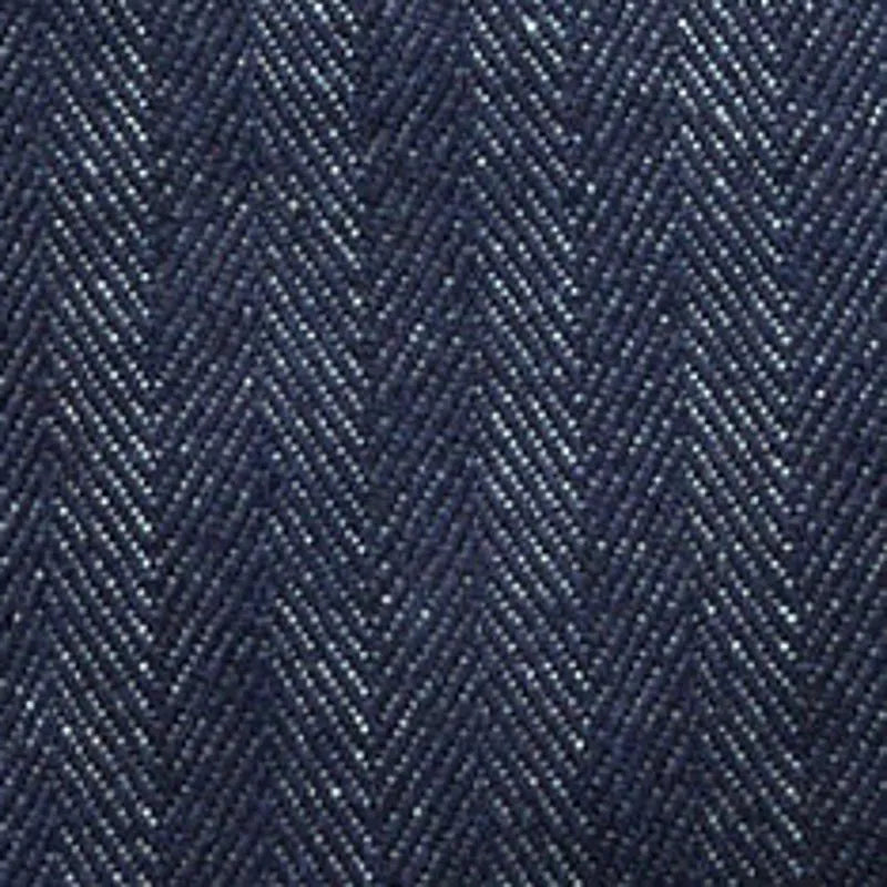 The Morse Pant in Rinsed Indigo Herringbone