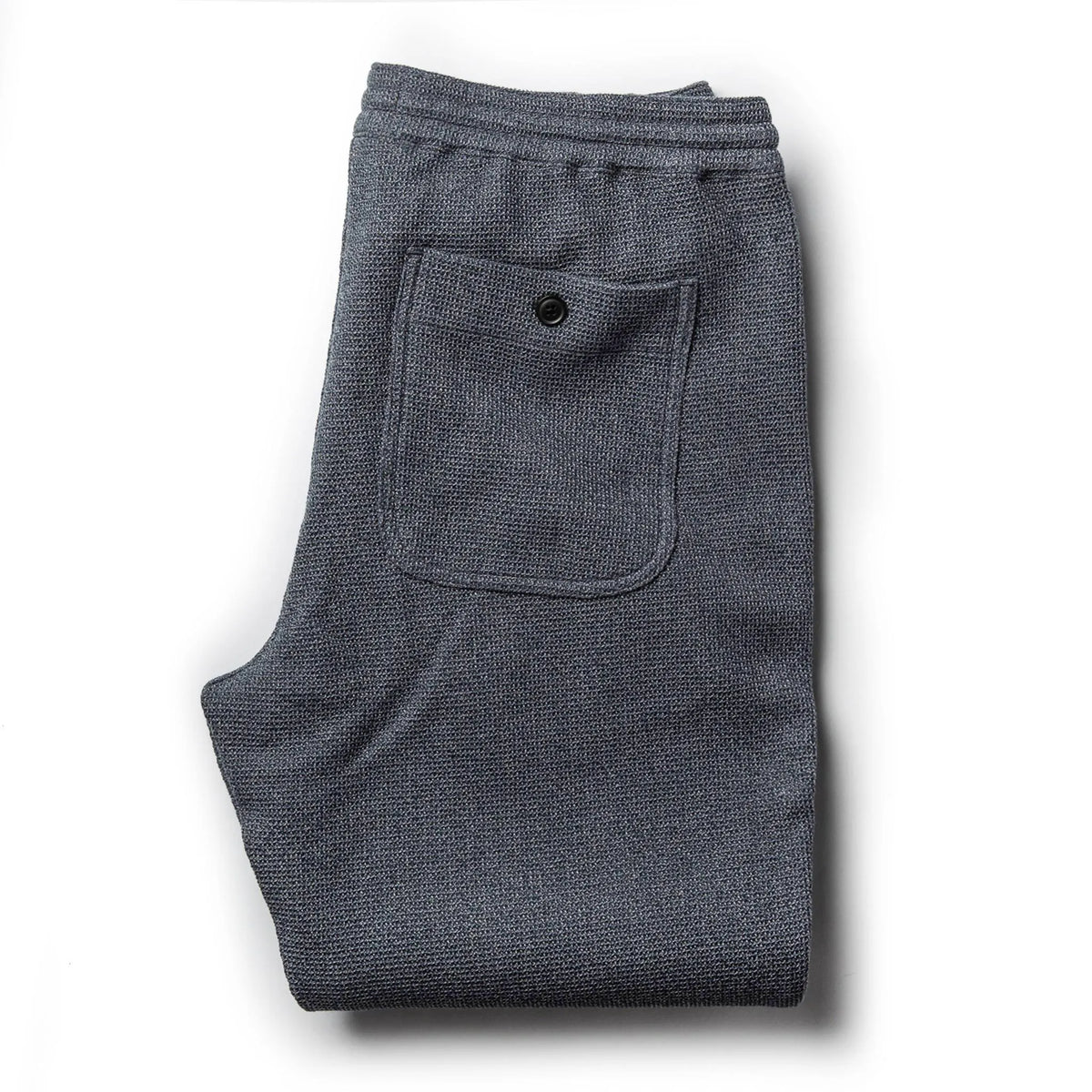 The Apres Pant in Charcoal Waffle
