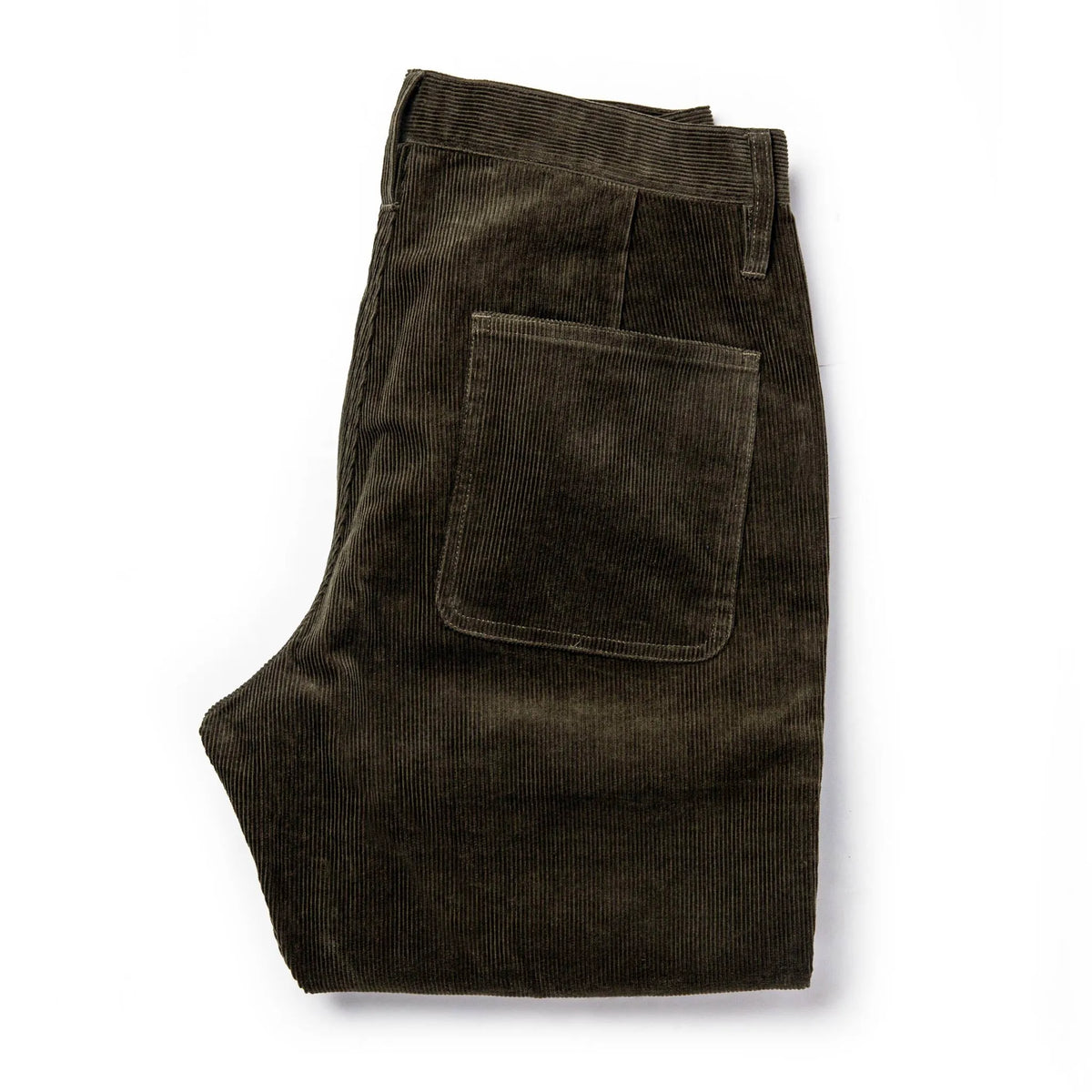 The Camp Pant in Olive Corduroy
