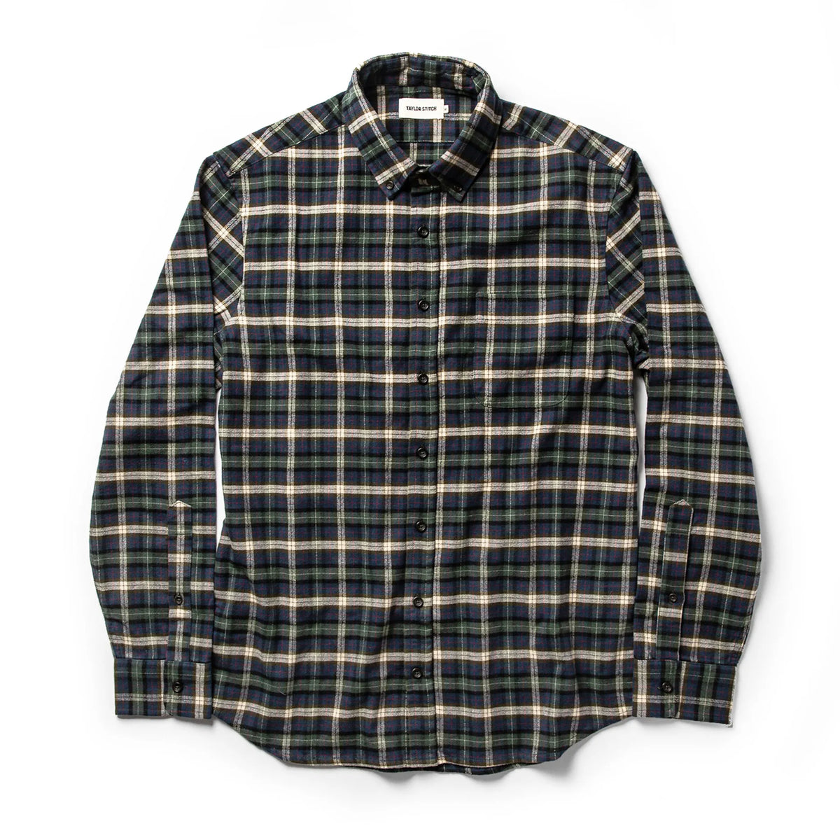 The Jack in Brushed Green Plaid