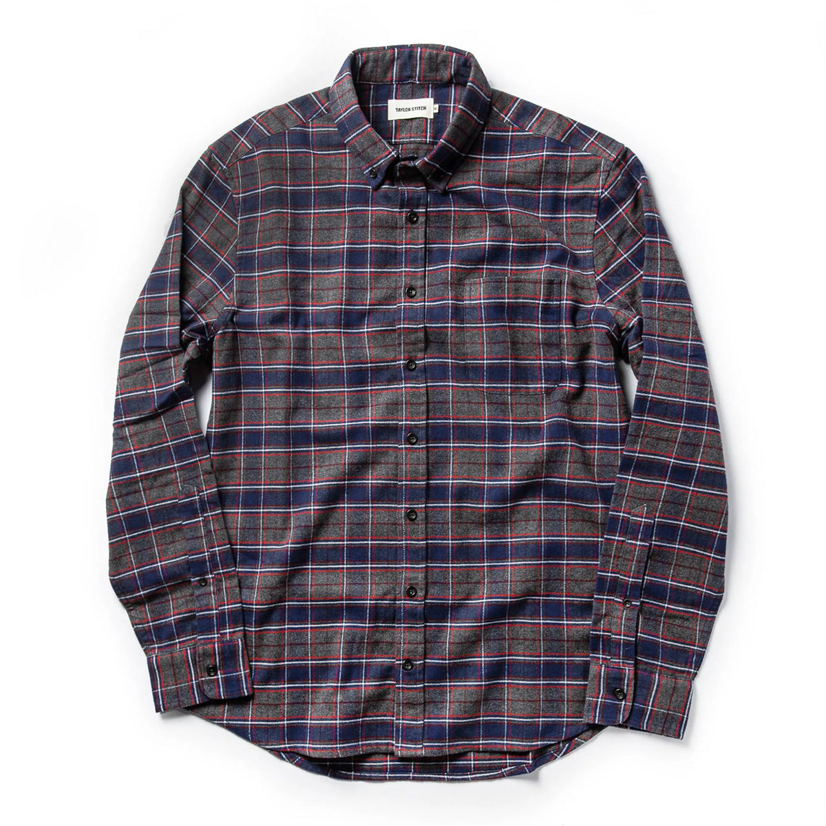 The Jack in Brushed Grey Plaid