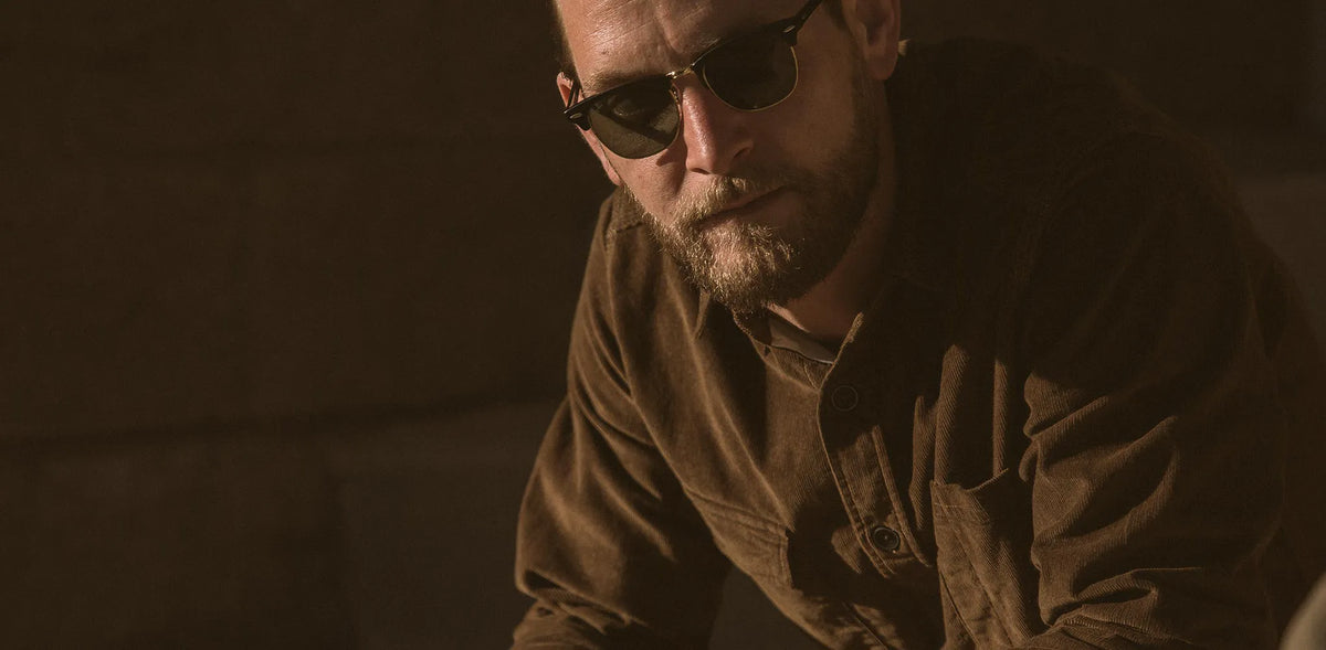The Utility Shirt in Tobacco Cord