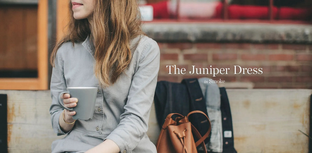 The Juniper Dress in Smoke