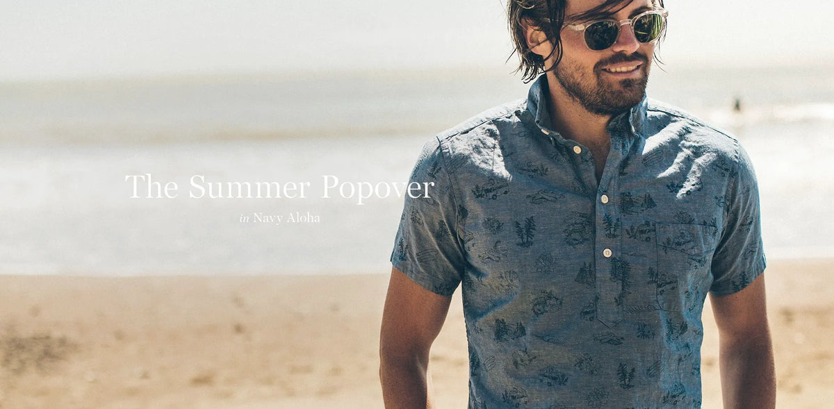 The Popover in Navy Aloha