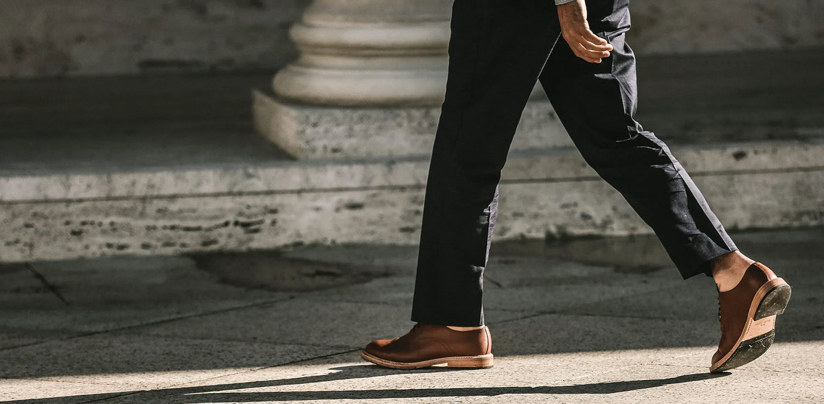 The Telegraph Trouser in Navy Slub
