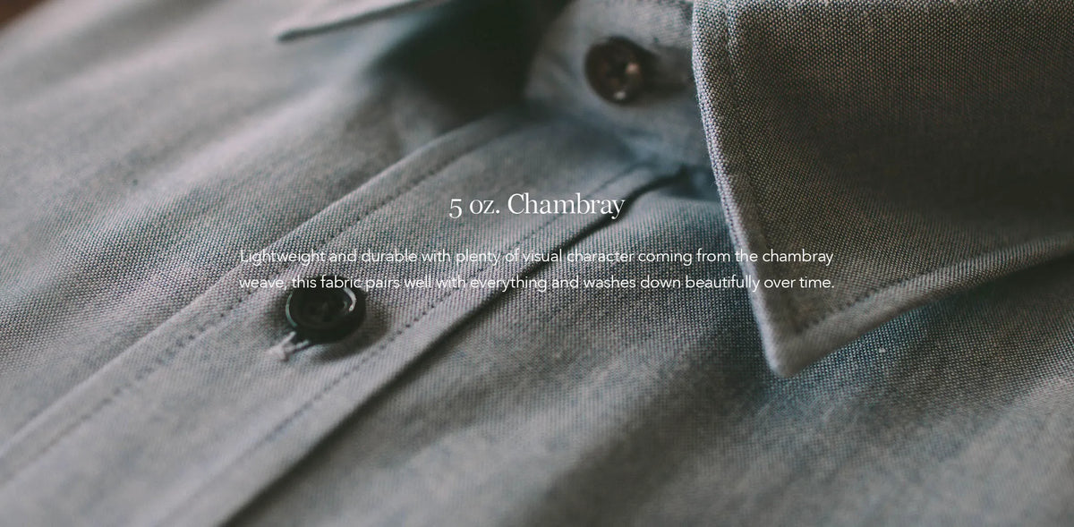 The California in Light Blue Everyday Chambray