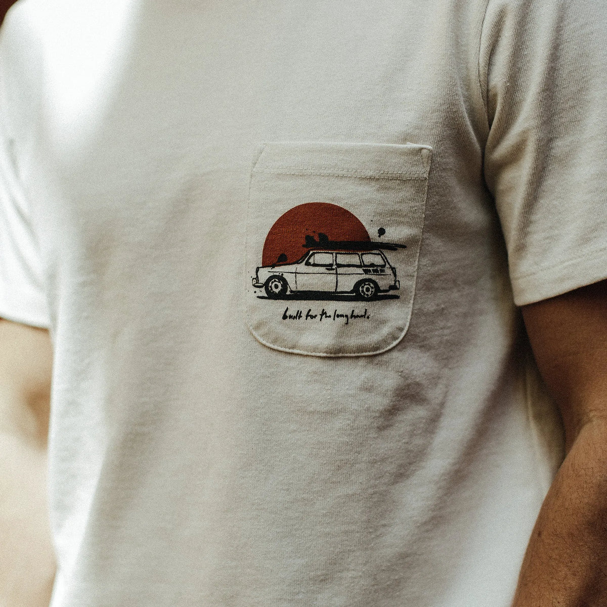 The Heavy Bag Tee in Road Tripper