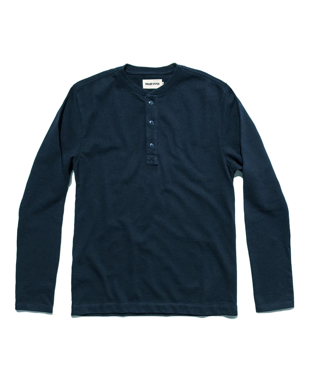 The Heavy Bag Henley in Navy