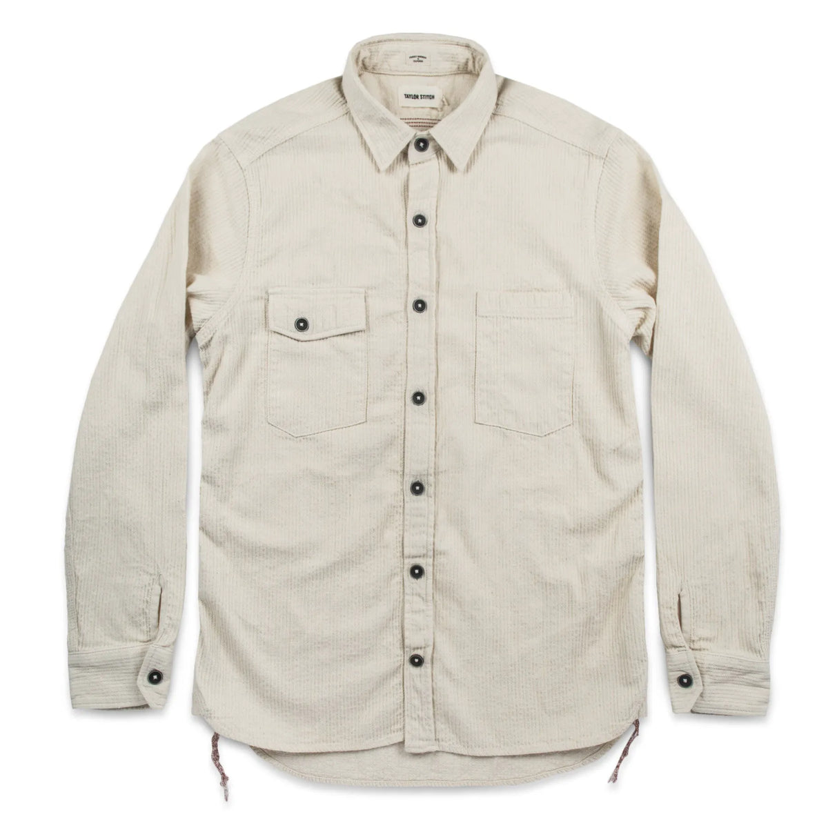 The Utility Shirt in Cone Mills Corded Natural