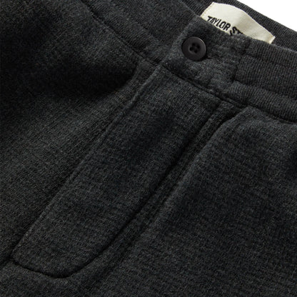 The Weekend Pant in Coal Double Knit