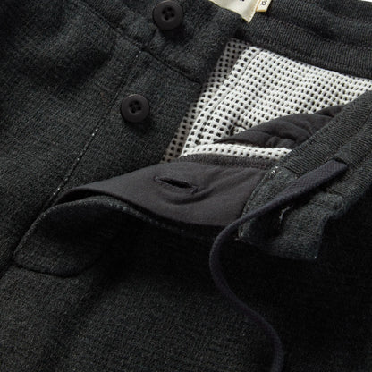 The Weekend Pant in Coal Double Knit