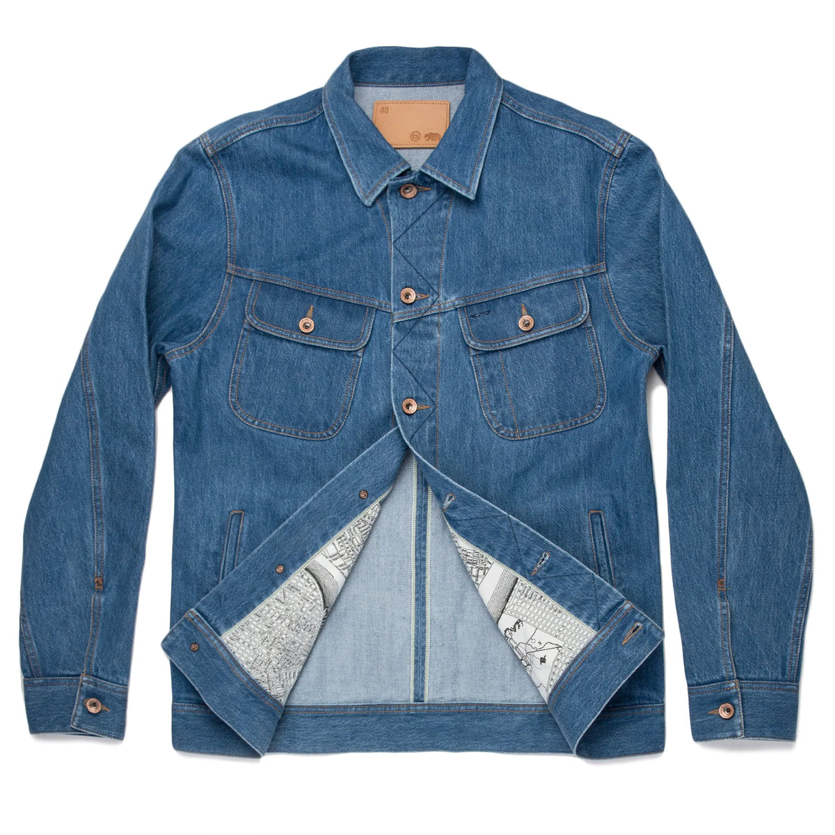 The Long Haul Jacket in Organic '68 24 Month Wash