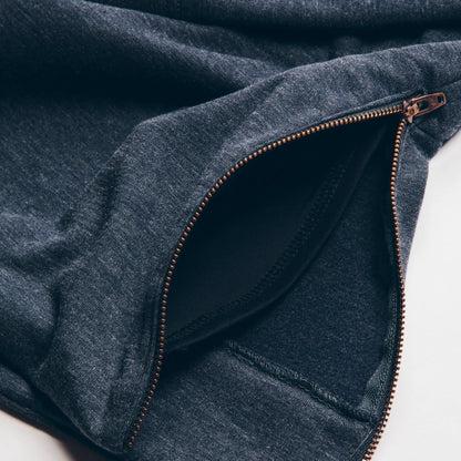 The Chandler Sweatshirt in Indigo Melange