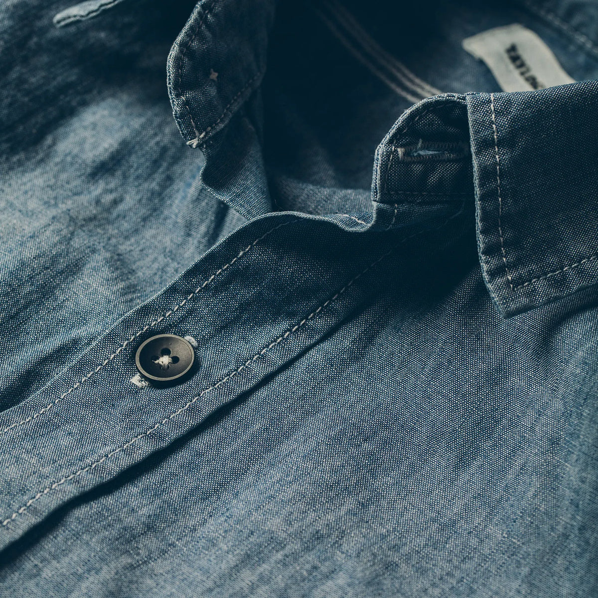 The Utility Shirt in Sea Washed Chambray