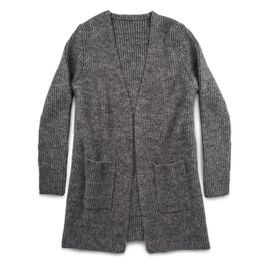 The Frida Cardigan in Charcoal