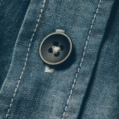 The Utility Shirt in Sea Washed Chambray