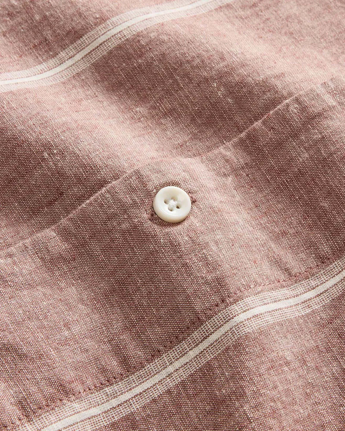 The Hawthorne Shirt in Dried Fig Stripe