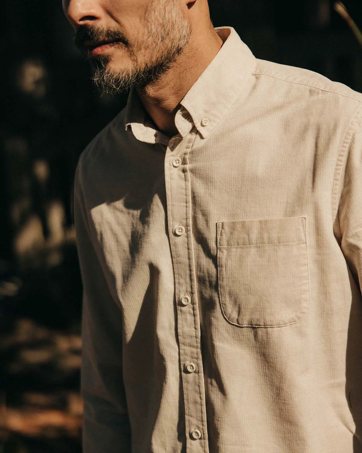 The Jack in Heather Oat Pincord