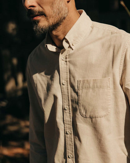 The Jack in Heather Oat Pincord