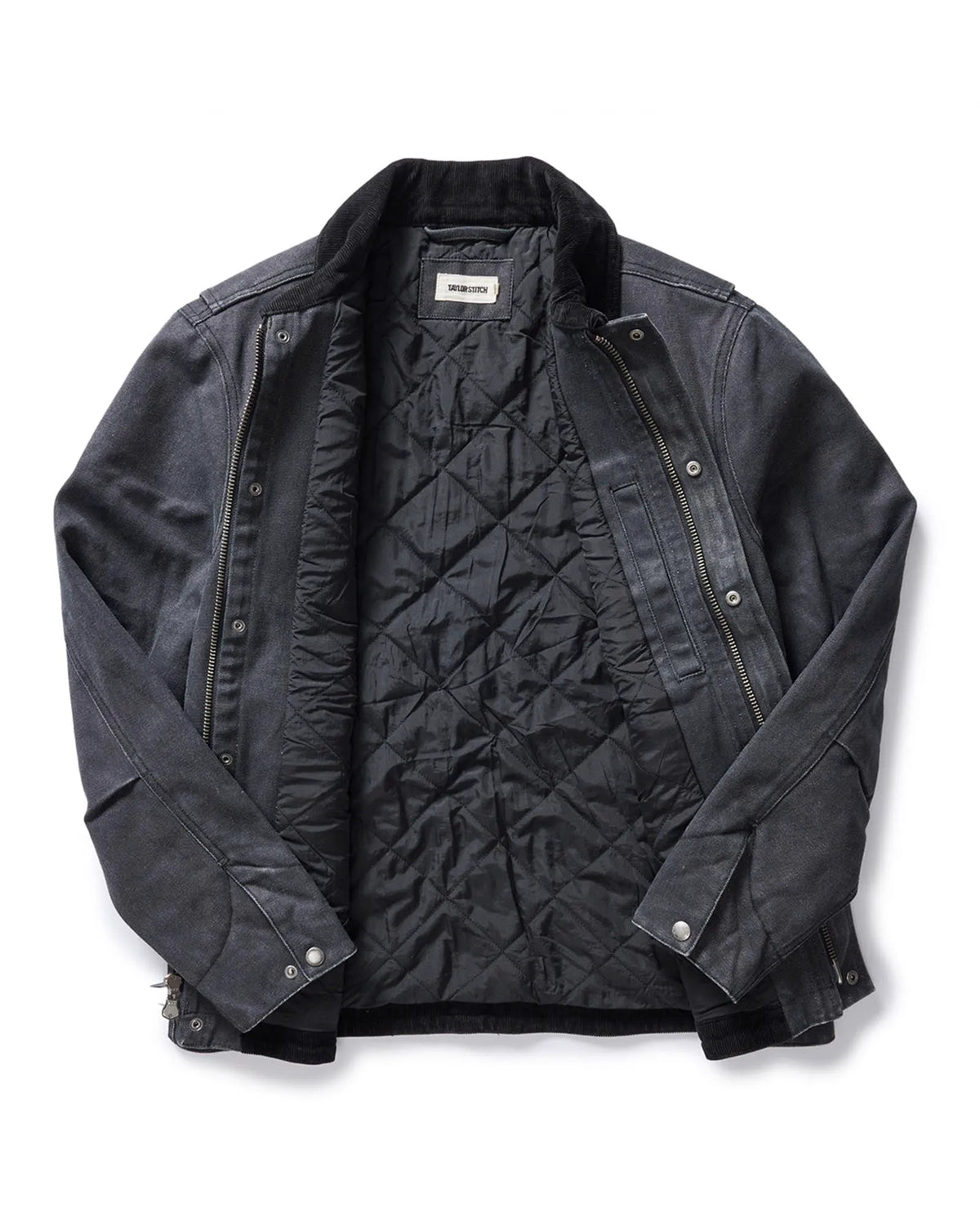 The Workhorse Jacket in Coal Chipped Canvas