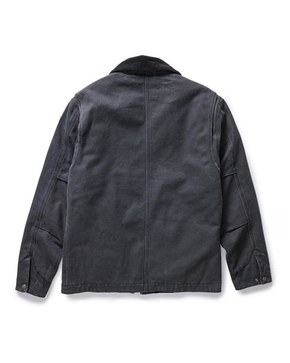 The Workhorse Jacket in Coal Chipped Canvas