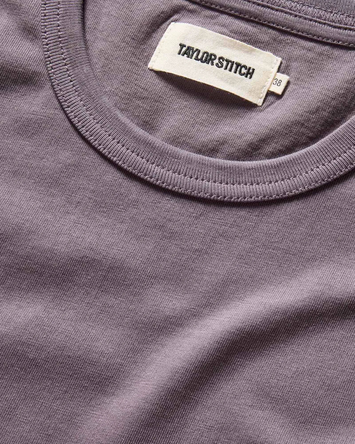 The Organic Cotton Tee in Dried Plum