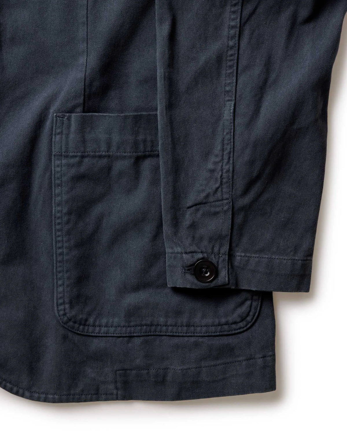 The Foundation Sportcoat in Organic Navy Twill
