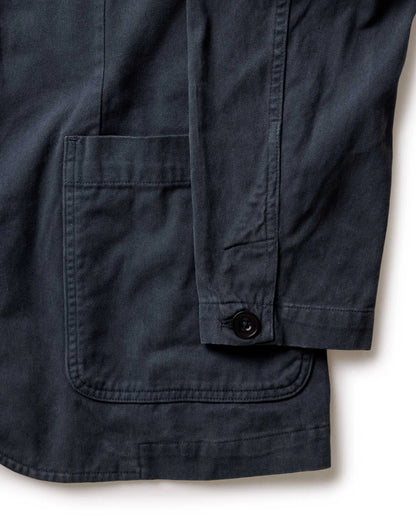 The Foundation Sportcoat in Organic Navy Twill