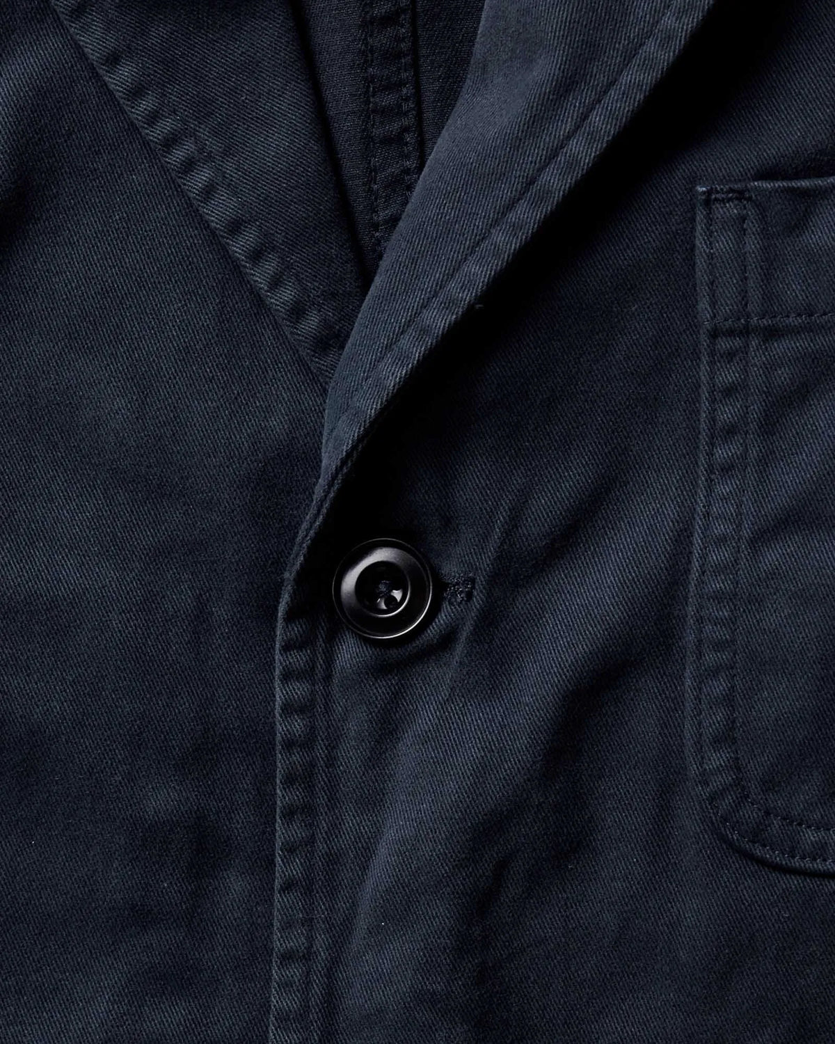 The Foundation Sportcoat in Organic Navy Twill
