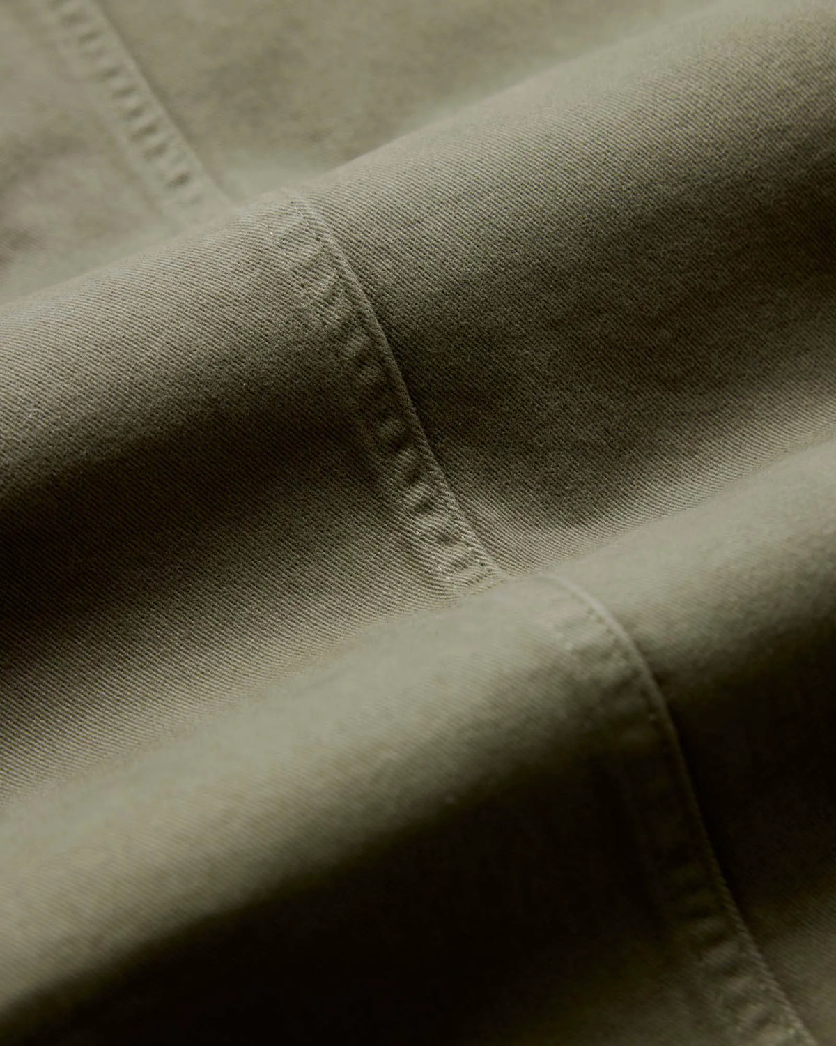 The Foundation Sportcoat in Organic Smoked Olive Twill
