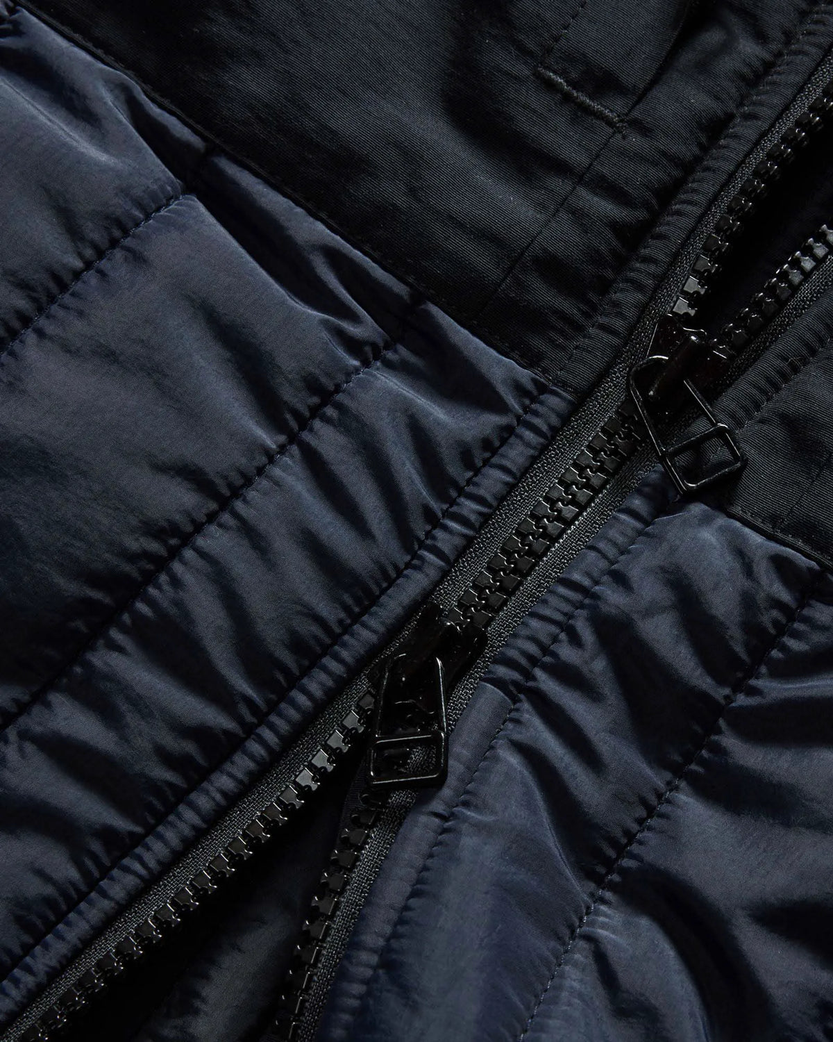 The Ember Jacket in Dark Navy Quilted Nylon