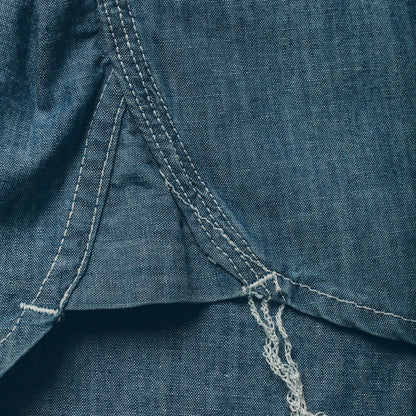 The Utility Shirt in Sea Washed Chambray