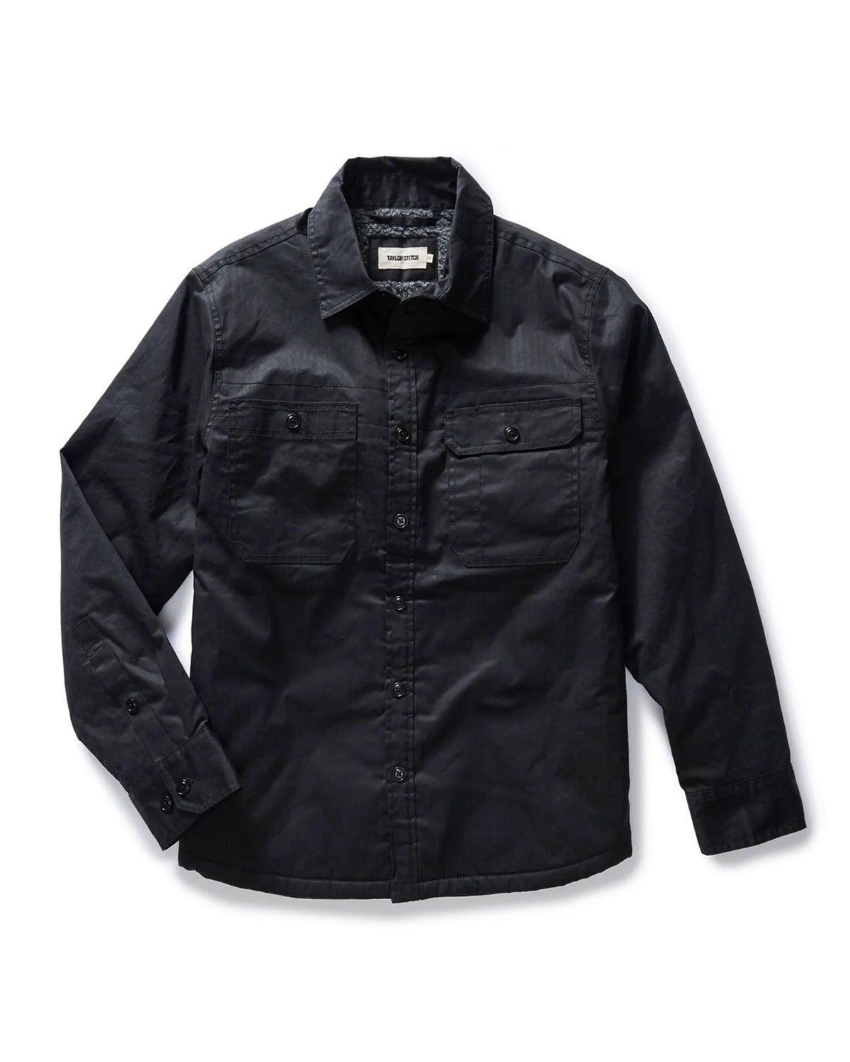 The Fender Jacket in Coal Dry Wax