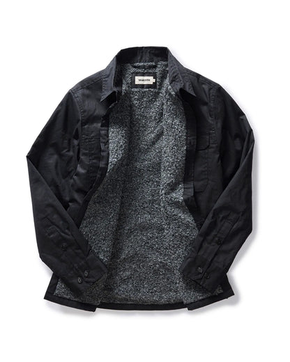 The Fender Jacket in Coal Dry Wax