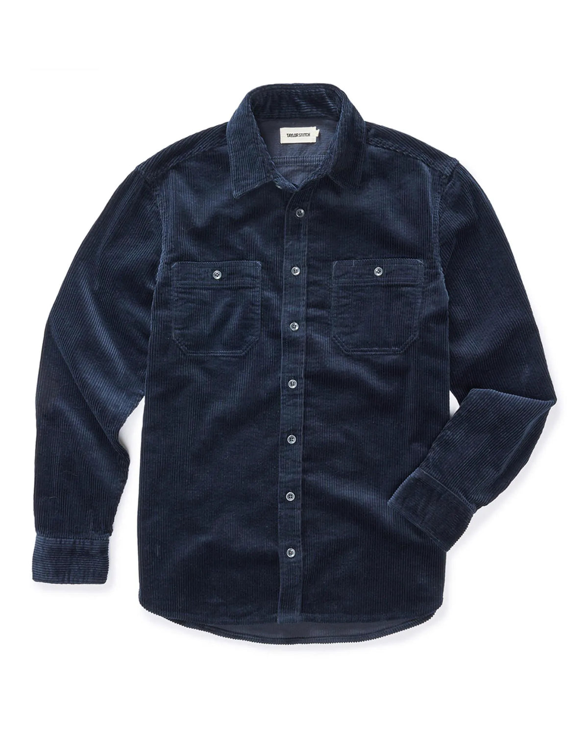The Utility Shirt in Dark Navy Corduroy
