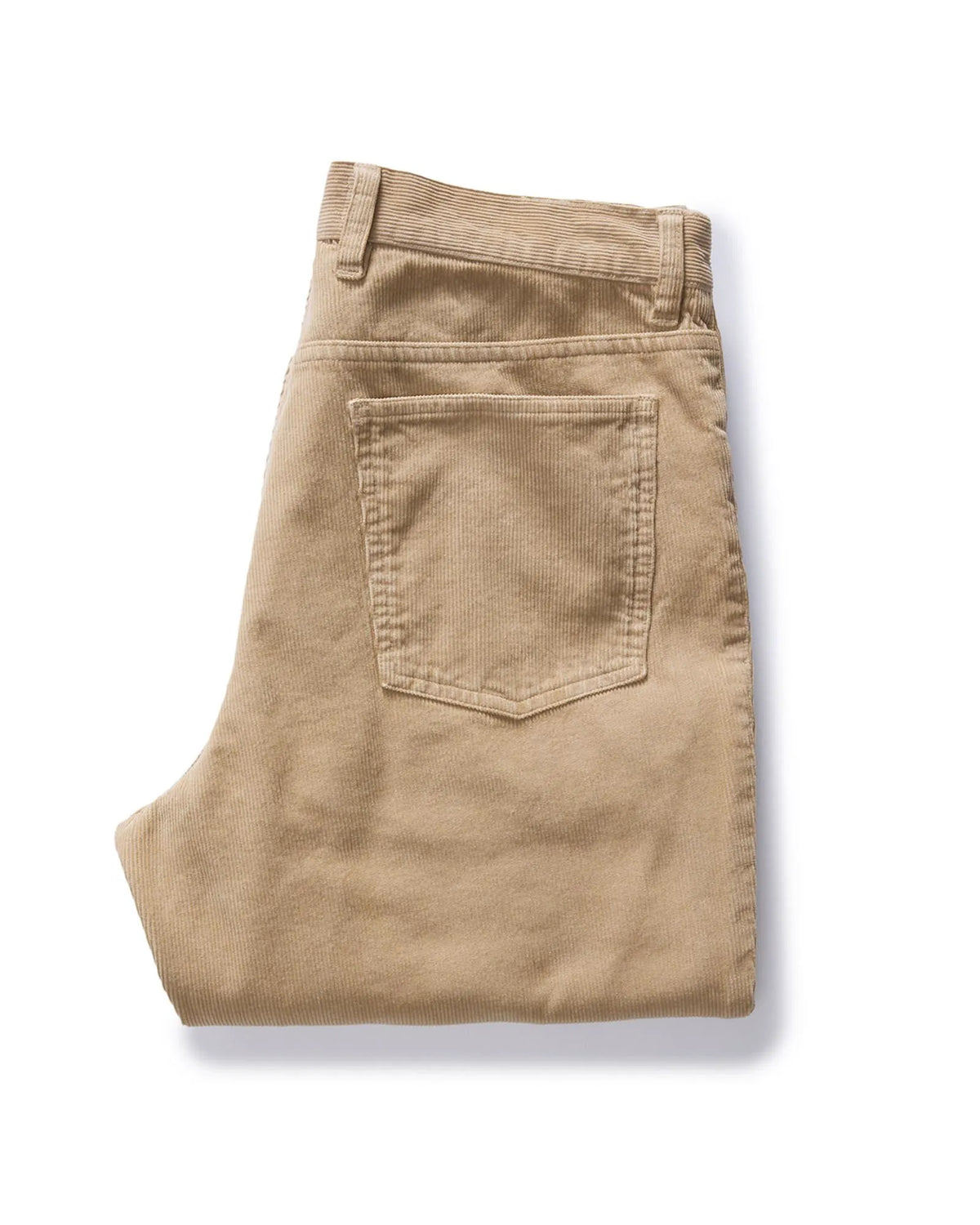 The Democratic 5-Pocket Pant in Washed Khaki Corduroy