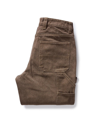 The Workhorse Pant in Aged Penny Chipped Canvas