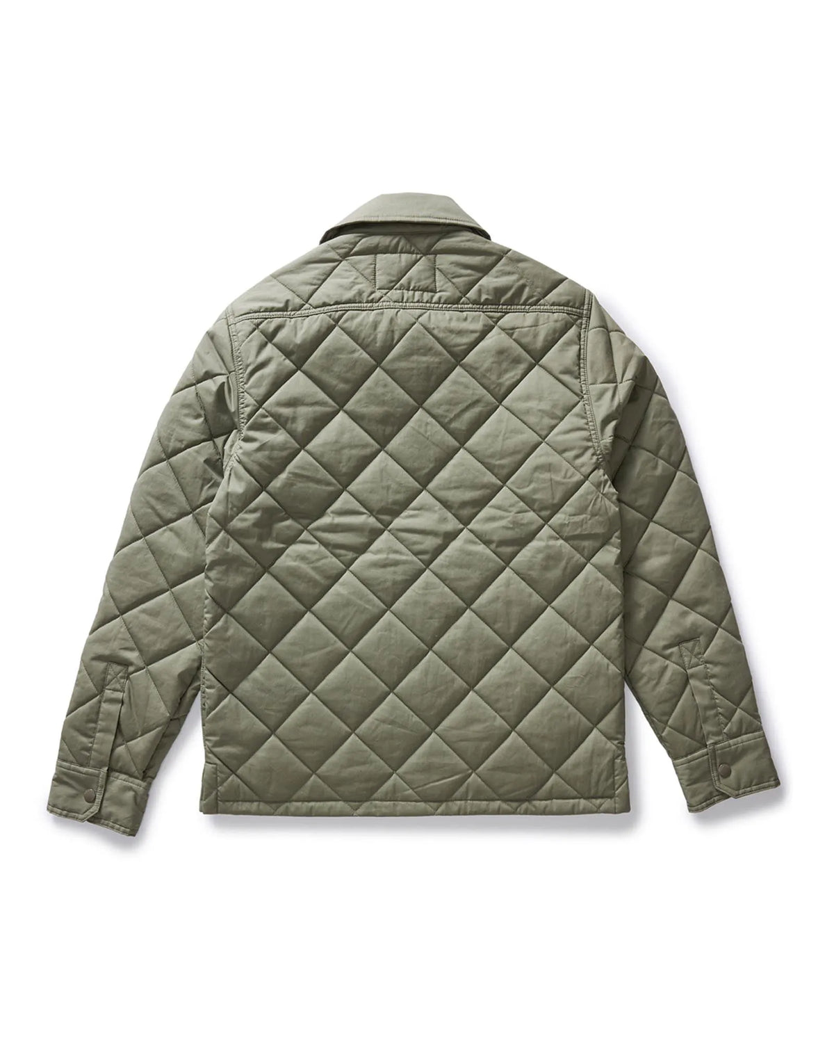 The Miller Shirt Jacket in Smoked Olive Dry Wax