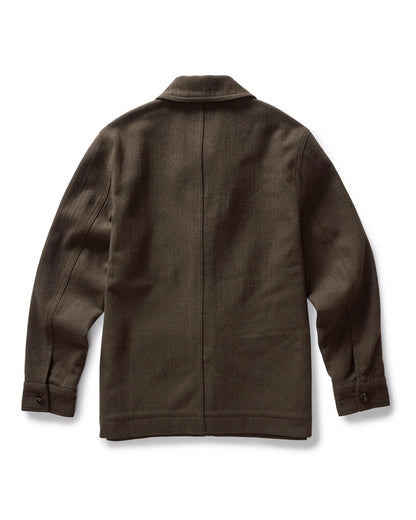 The Ojai Jacket in Army Herringbone Wool